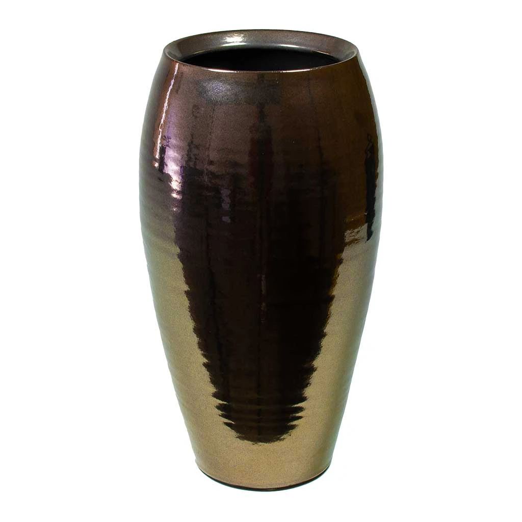 Amora Plant Vase - Black Gold 1 Amora Plant Vase - Black Gold