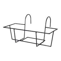 Amy Artstone Balcony Planter Holder - Black -Indoor Plant Store Amy Artstone Balcony Planter Holder Black 38x26x21cm