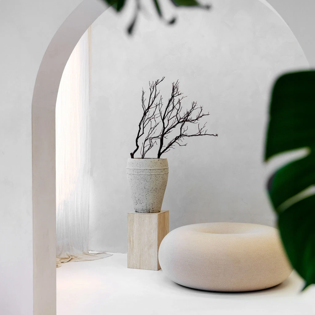 Ares Mediterranean Planter - Chalk White 2 Ares Mediterranean Planter - Chalk White - Image 2