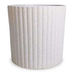 Azalea Ribbed Plant Pot - Speckled Grey Stone 11 Azalea Ribbed Plant Pot - Speckled Grey Stone -Indoor Plant Store Azalea Ribbed Plant Pot Speckled Grey Stone 20x20cm