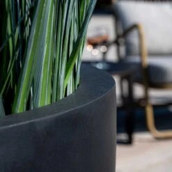 Ben Natural Planter - Black 9 Ben Natural Planter - Black -Indoor Plant Store Ben Natural Planter Black 2