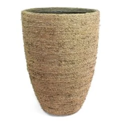 Ben Plant Pot - Straw Grass 12 Ben Plant Pot - Straw Grass -Indoor Plant Store Ben Plant Pot Straw Grass 40cm