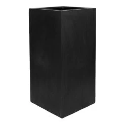 Bouvy Natural Planter - Black 11 Bouvy Natural Planter - Black -Indoor Plant Store Bouvy Natural Planter Black 40x40x80cm