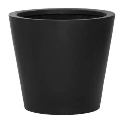 Bucket Natural Planter - Black 12 Bucket Natural Planter - Black -Indoor Plant Store Bucket Natural Planter Black 40x35cm