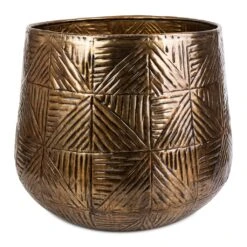 Calvin Metal Plant Pots - Set Of 3 - Matt Gold -Indoor Plant Store Calvin Metal Plant Pots Set of 3 Matt Gold 3 8ae4789c 0d82 40a4 82e0 f5d09268d3dc