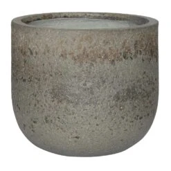 Cody Cement & Stone Plant Pot - Granite Grey