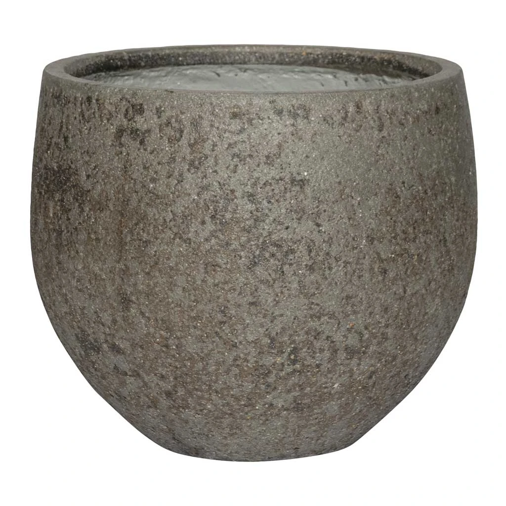 Mini Orb Cement & Stone Plant Pot - Granite Grey 1 Mini Orb Cement & Stone Plant Pot - Granite Grey