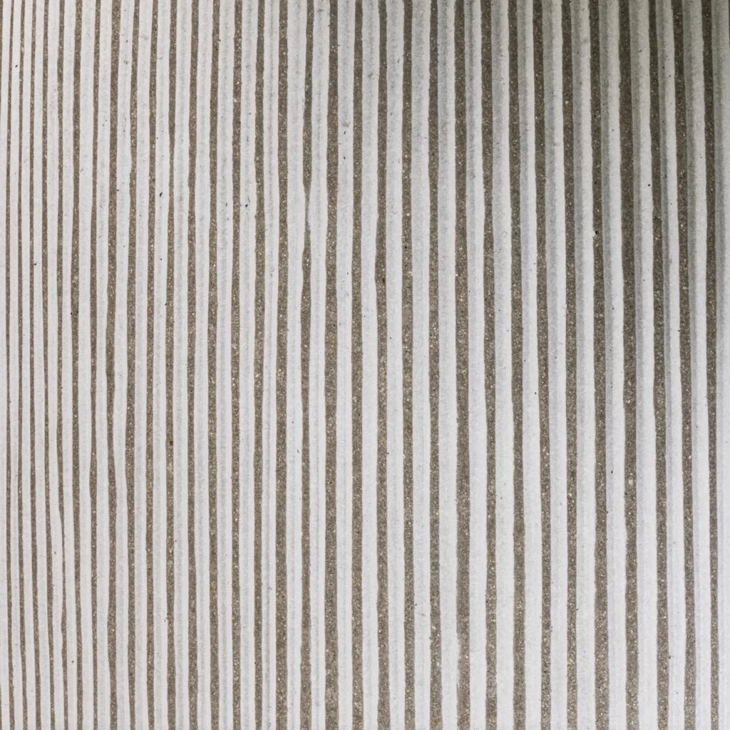 Pax Plant Pot - Ridged White Stripe 5 Pax Plant Pot - Ridged White Stripe - Image 5