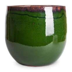Charlotte Plant Pot - Green 32 Charlotte Plant Pot - Green -Indoor Plant Store Charlotte Plant Pot Green 29x25cm