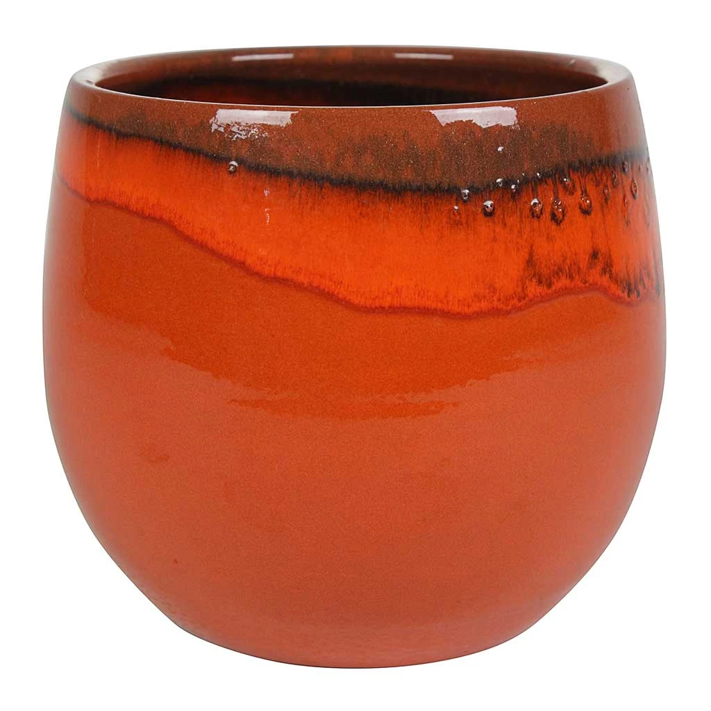 Charlotte Plant Pot - Orange 16 Charlotte Plant Pot - Orange - Image 16