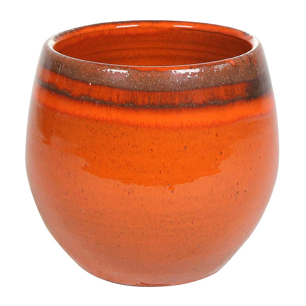Charlotte Plant Pot - Orange 15 Charlotte Plant Pot - Orange - Image 15