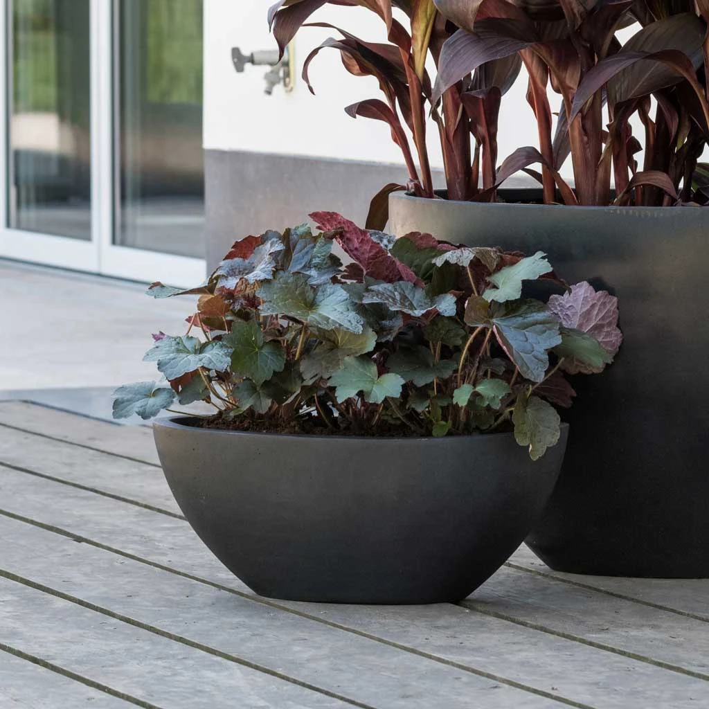 Dorant Natural Planter - Black 2 Dorant Natural Planter - Black - Image 2