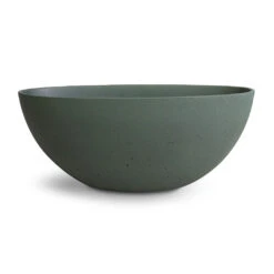 Dorant Refined Oval Plant Bowl - Pine Green -Indoor Plant Store Dorant Refined Oval Plant Bowl Pine Green 43x17.5x16cm