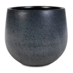 Esra Plant Pot - Graphite -Indoor Plant Store Esra Plant Pot Graphite 15x13cm