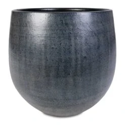 Esra Plant Pot - Graphite -Indoor Plant Store Esra Plant Pot Graphite 36x32cm