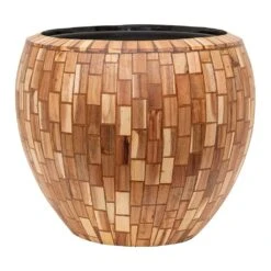 Facets Couple Planter - Jenga -Indoor Plant Store Facets XL Couple Planter Jenga 50cm