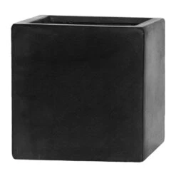 Fleur Natural Planter - Black -Indoor Plant Store Fleur Natural Planter Black 20x20x20cm