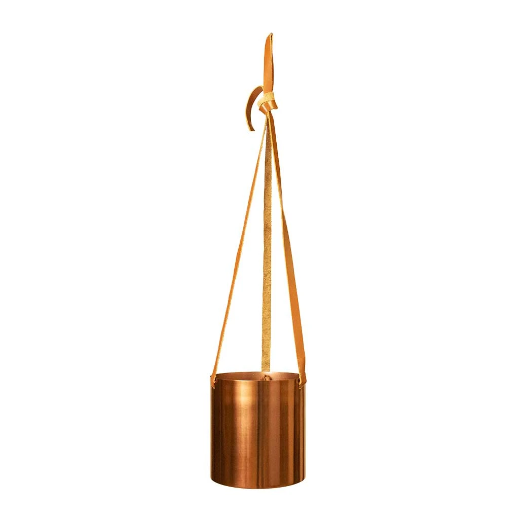Floro Hanging Plant Pot - Copper 3 Floro Hanging Plant Pot - Copper - Image 3