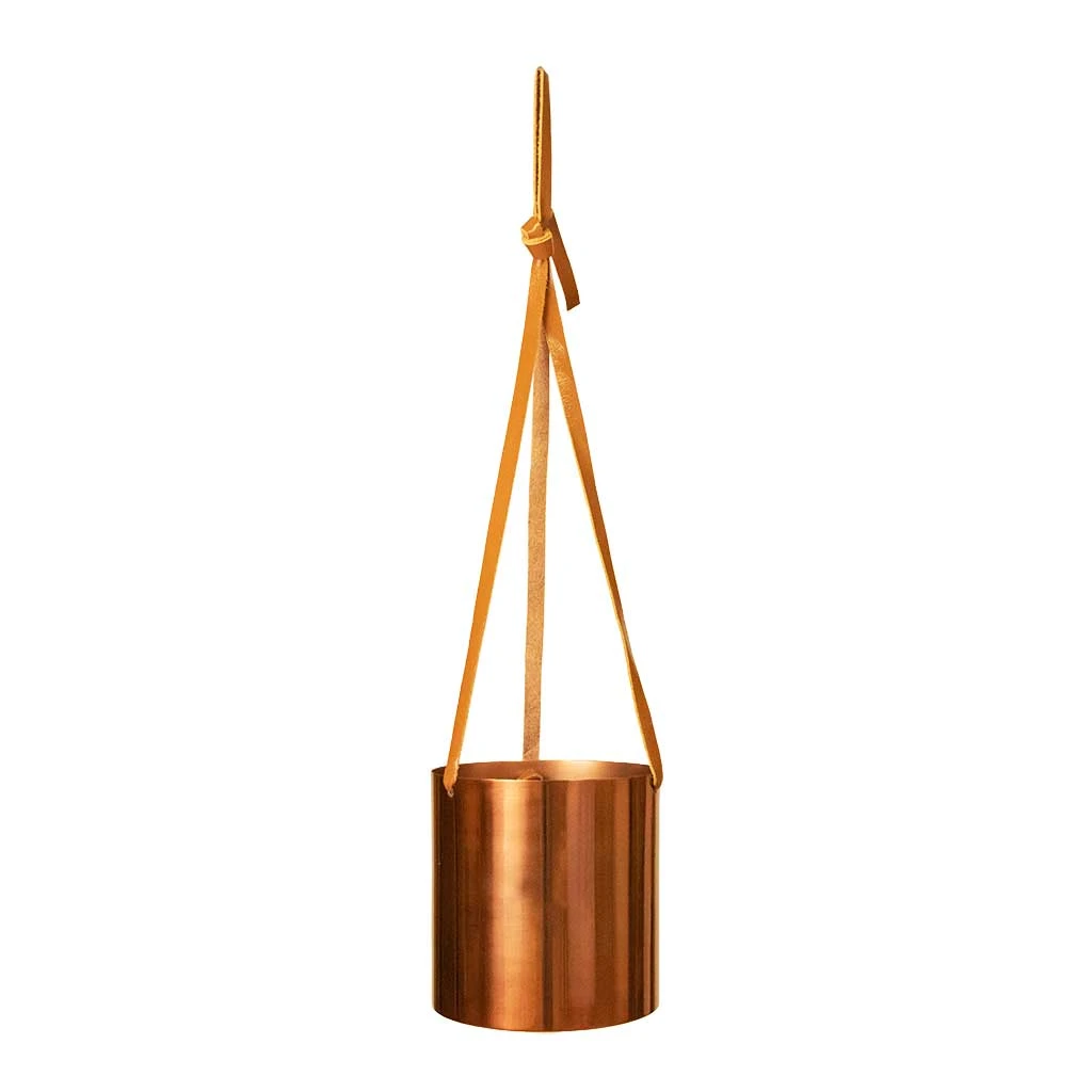 Floro Hanging Plant Pot - Copper 1 Floro Hanging Plant Pot - Copper