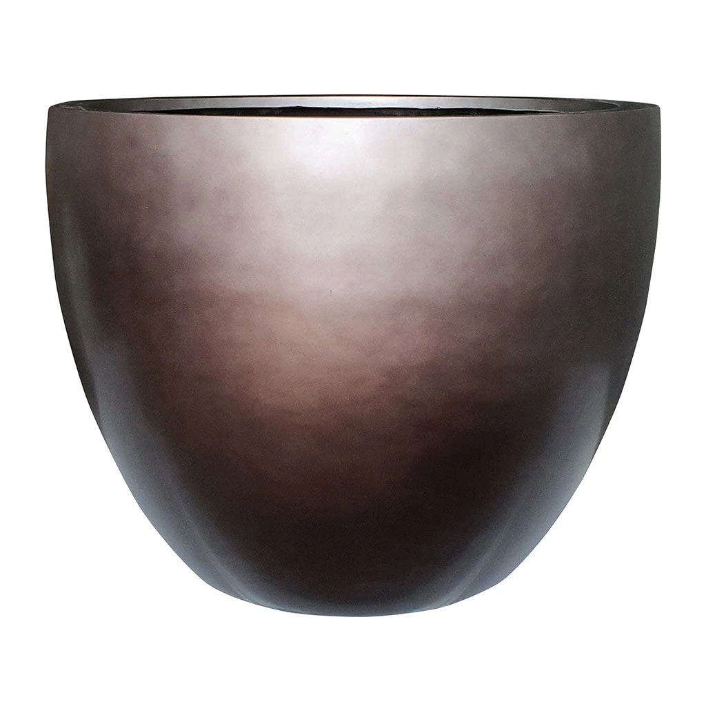 Gradient Couple Planter - Matt Coffee 1 Gradient Couple Planter - Matt Coffee