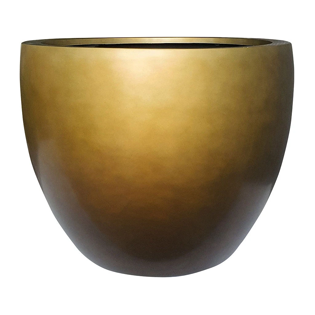 Gradient Couple Planter - Matt Honey 1 Gradient Couple Planter - Matt Honey
