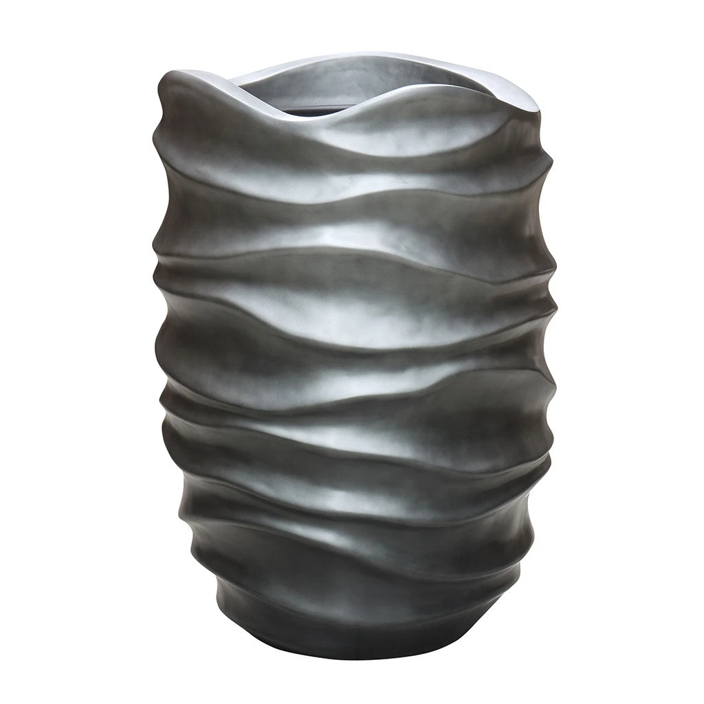 Gradient Lee Partner Planter - Matt Grey 1 Gradient Lee Partner Planter - Matt Grey