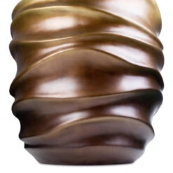 Gradient Lee Partner Planter - Matt Honey -Indoor Plant Store Gradient Lee Partner Planter Matt Honey SWATCH 2