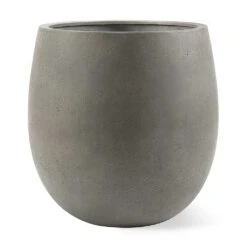 Grigio Balloon Plant Pot - Natural Concrete