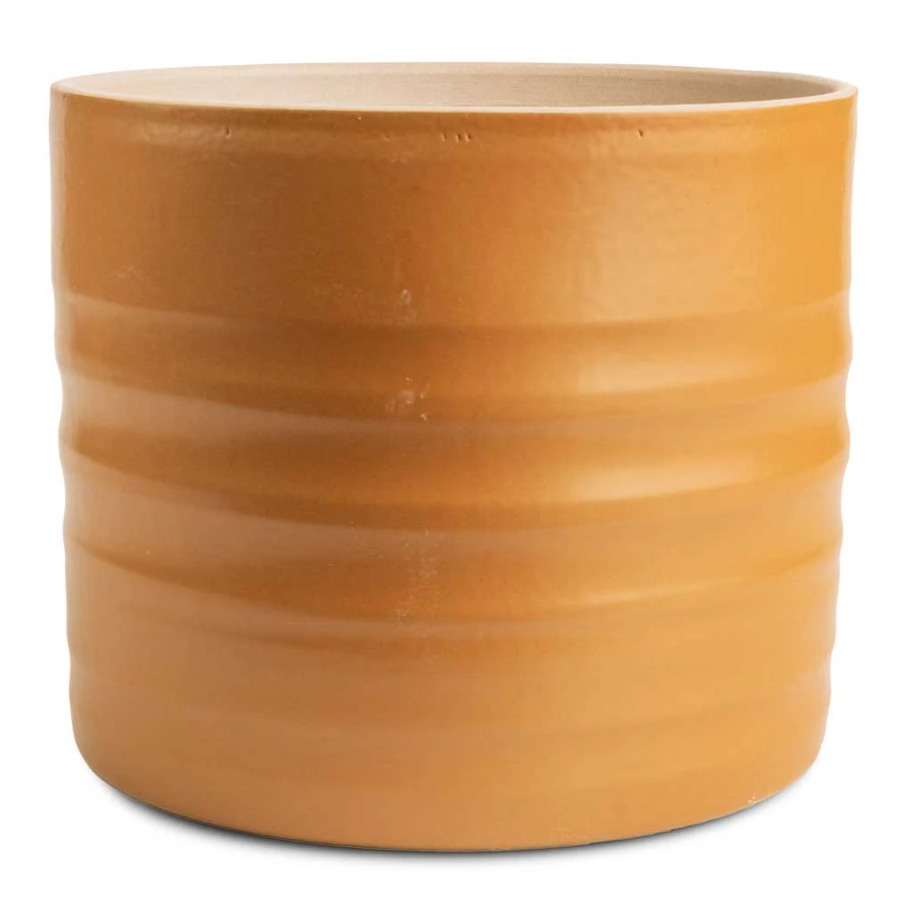 Hadleigh Plant Pot - Amber 1 Hadleigh Plant Pot - Amber