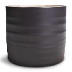 Hadleigh Plant Pot - Charcoal 13 Hadleigh Plant Pot - Charcoal -Indoor Plant Store Hadleigh Plant Pot Charcoal 17x15cm