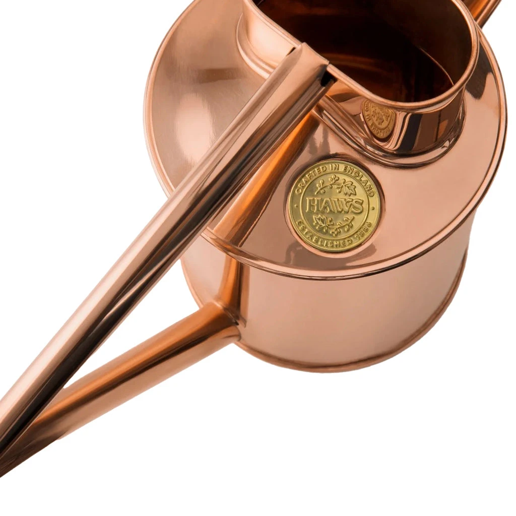 Haws Fazeley Flow Watering Can - One Pint Copper 2 Haws Fazeley Flow Watering Can - One Pint Copper - Image 2