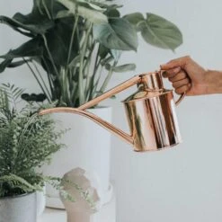 Haws Fazeley Flow Watering Can - Two Pint Copper 6 Haws Fazeley Flow Watering Can - Two Pint Copper -Indoor Plant Store Haws Fazeley Flow Two Pint Copper LS1