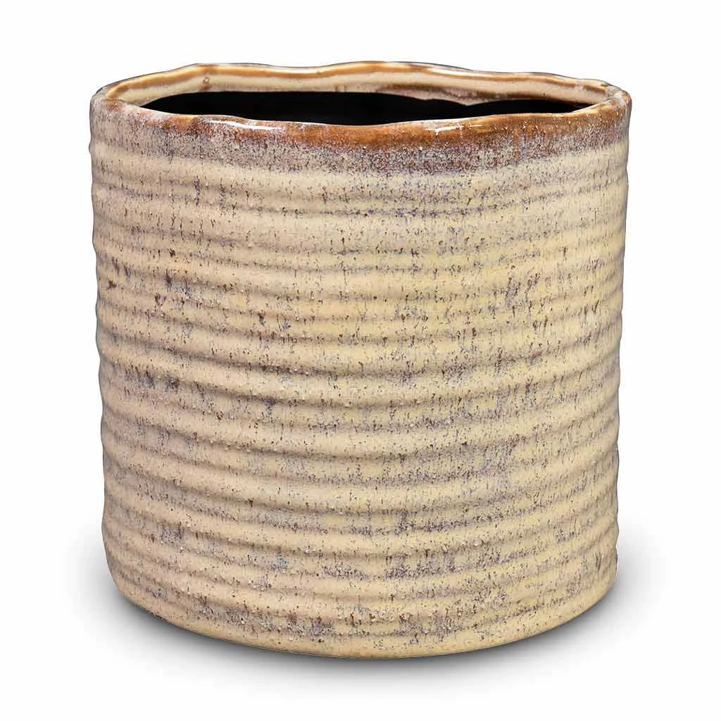 Hera Plant Pot - Ivory 1 Hera Plant Pot - Ivory