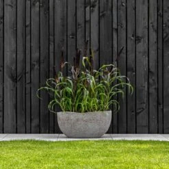 Hunter Mountain Planter - Granite Grey 16 Hunter Mountain Planter - Granite Grey -Indoor Plant Store Hunter Mountain Planter Granite Grey Lifestyle 2