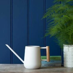 Indoor Watering Can 0.7L - Stone With Beech Handle 8 Indoor Watering Can 0.7L - Stone With Beech Handle -Indoor Plant Store Indoor Watering Can 0 7L Stone Beech HandleLS1