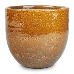Jolin Plant Pot - Ochre -Indoor Plant Store Jolin Plant Pot Desert 14x13cm