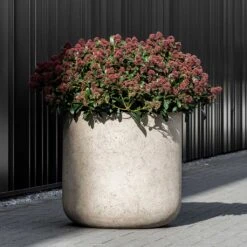 Jumbo Charlie Planter - Stone Washed -Indoor Plant Store Jumbo Charlie Planter Stone Washed Garden Plant