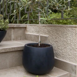 Kevan Natural Planter - Black -Indoor Plant Store KevanNaturalPlanter Black 1