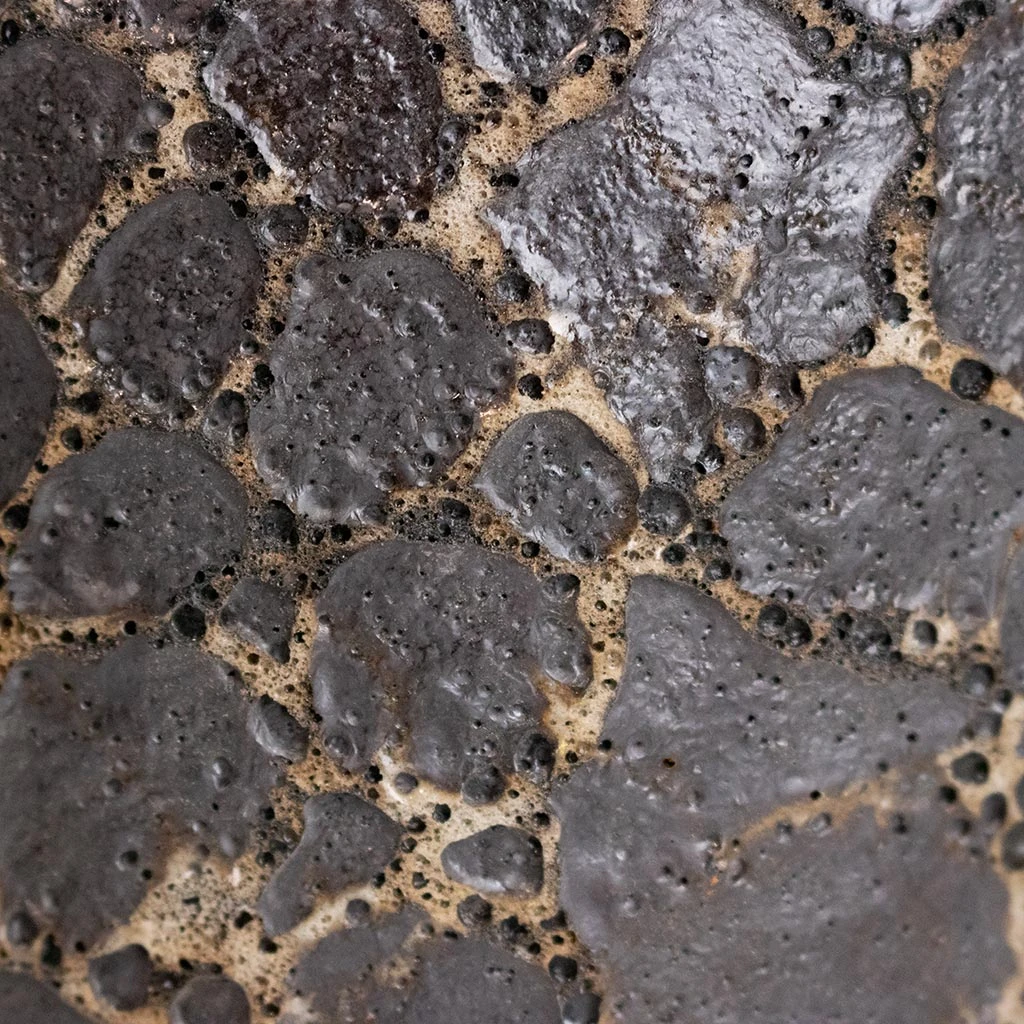 Lava Bowl Relic Planter - Black 4 Lava Bowl Relic Planter - Black - Image 4