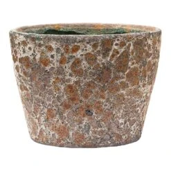 Lava Couple Straight Relic Planter - Rust -Indoor Plant Store Lava Couple Straight Relic Planter Rust Small