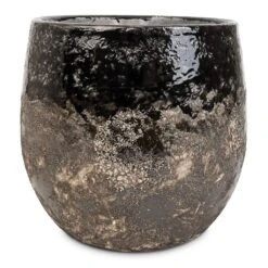 Lindy Plant Pot - Black -Indoor Plant Store Lindy Plant Pot Black 23x20cm