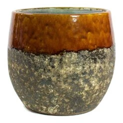 Lindy Plant Pot - Ochre -Indoor Plant Store Lindy Plant Pot Ochre 30cm New