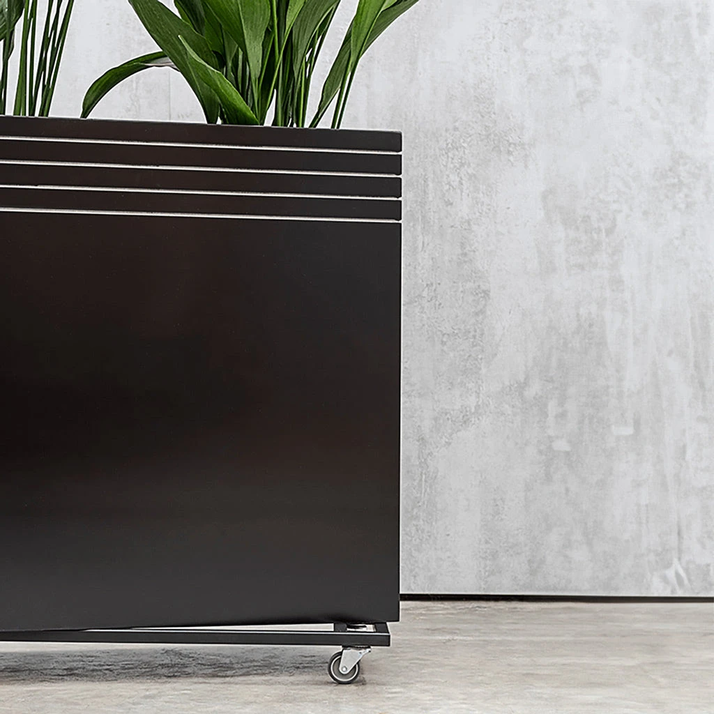 Line-Up Rectangle Planter - Matt Black 4 Line-Up Rectangle Planter - Matt Black - Image 4