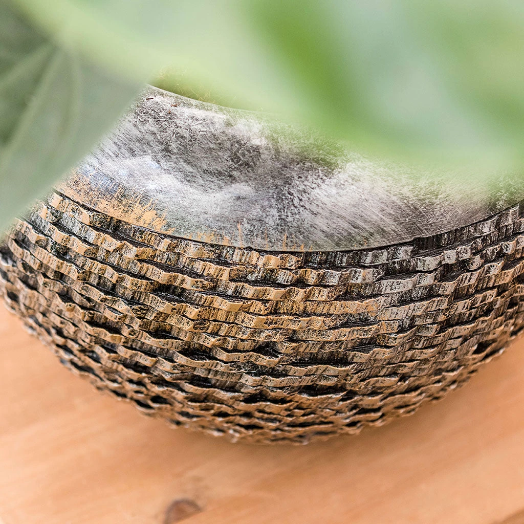 Luxe Lite Layer Globe Planter - Bronze 9 Luxe Lite Layer Globe Planter - Bronze - Image 9