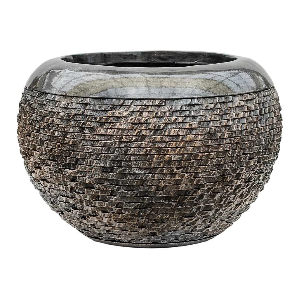 Luxe Lite Layer Globe Planter - Bronze 8 Luxe Lite Layer Globe Planter - Bronze - Image 8