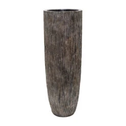 Luxe Lite Waterfall Partner Planter - Bronze -Indoor Plant Store Luxe Lite Waterfall Partner Planter Bronze 38x110cm