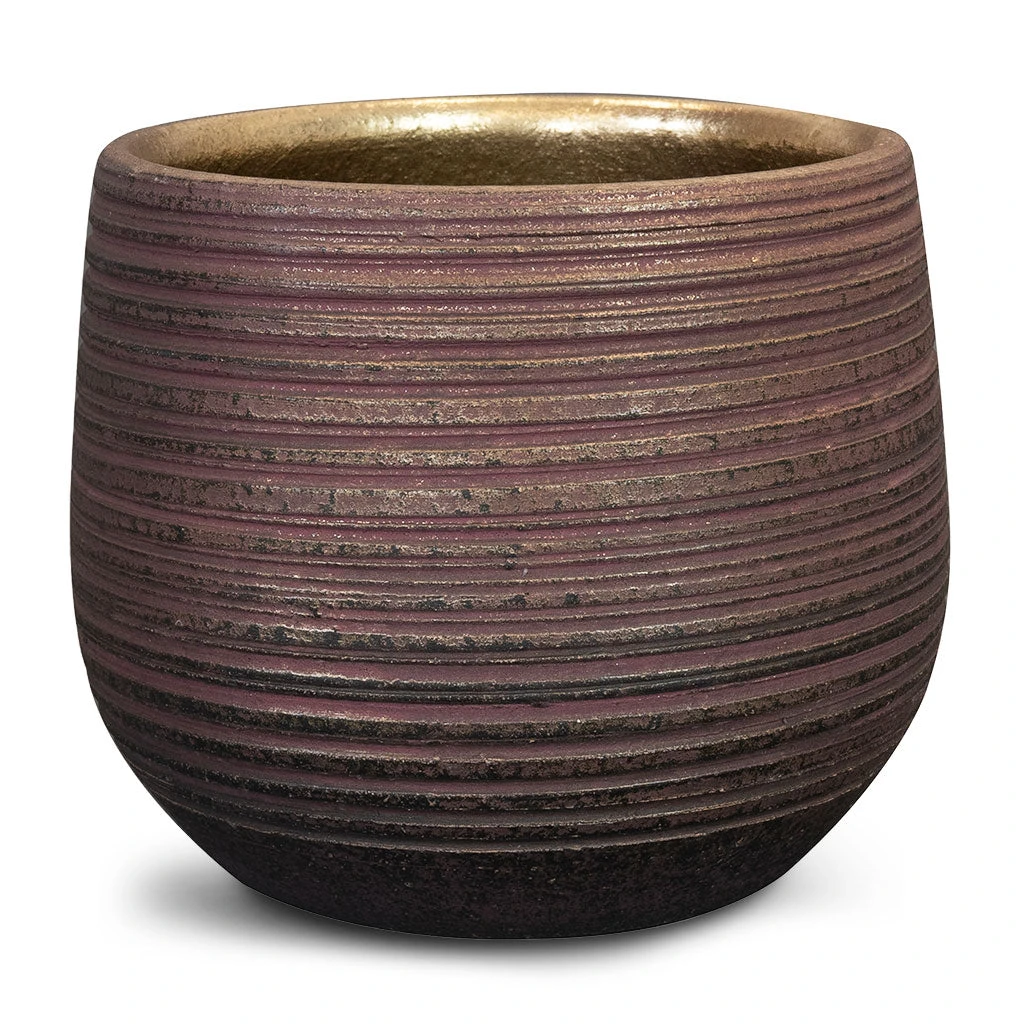 Lydia Plant Pot - Shiny Purple 14 Lydia Plant Pot - Shiny Purple - Image 14