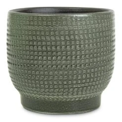 Lykke Plant Pot - Sage -Indoor Plant Store Lykke Plant Pot Sage 15x13cm