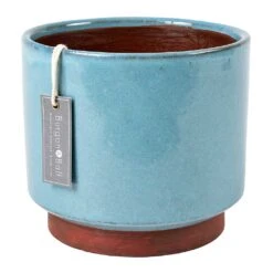 Malibu Plant Pot - Blue 8 Malibu Plant Pot - Blue -Indoor Plant Store Malibu Plant Pot Blue