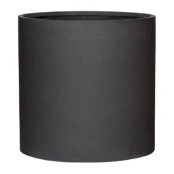 Max Refined Planter - Volcano Black -Indoor Plant Store Max Refined Planter Volcano Black 50x49cm